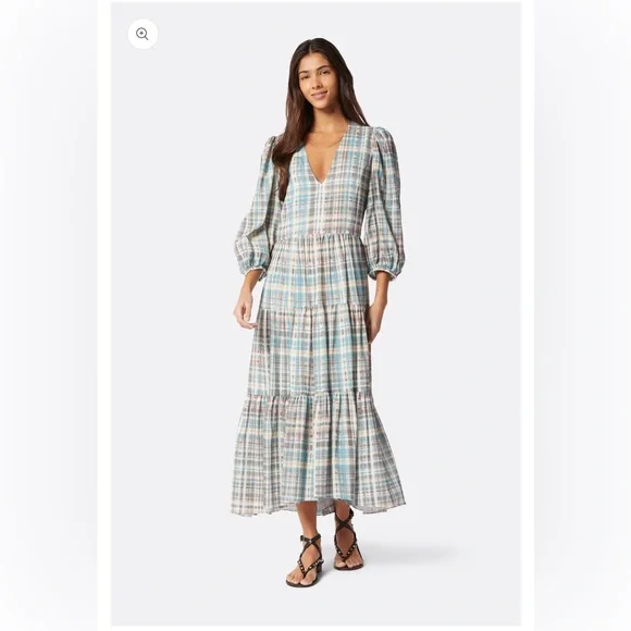 JOIE TOBEY MAXI COTTON DRESS